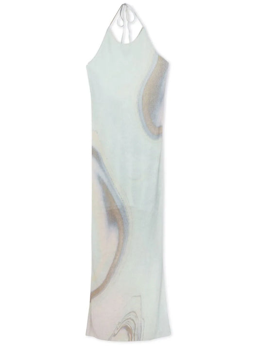 Mischa Abstract-Print Dress