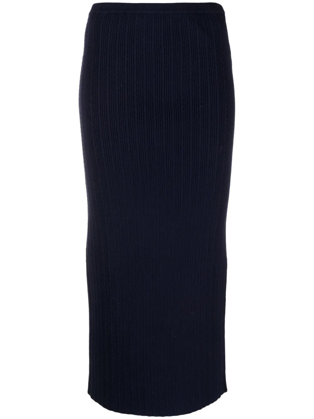 Cable-Knit Pencil Skirt