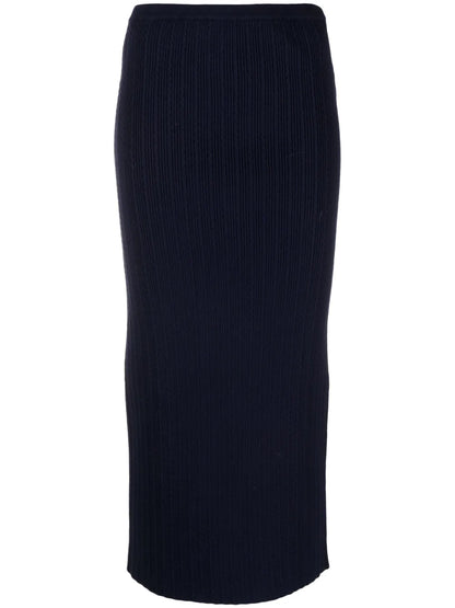 Cable-Knit Pencil Skirt