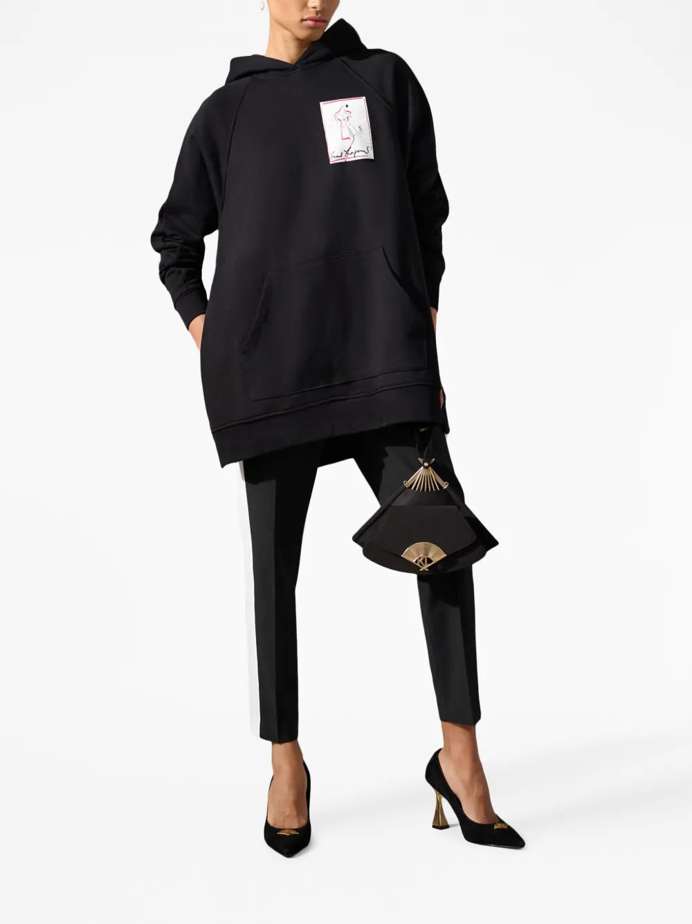 Karl Series Graphic-Print Hoodie