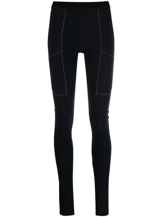 Stretch-Design Slit Leggings