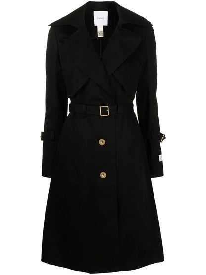Belted Single-Breasted Trench Coat