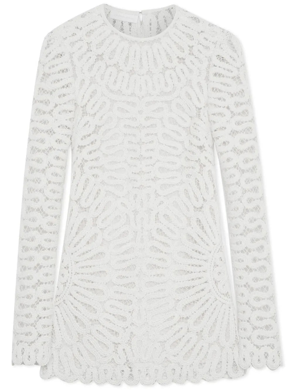 Mccall Cage Crochet Mini Dress