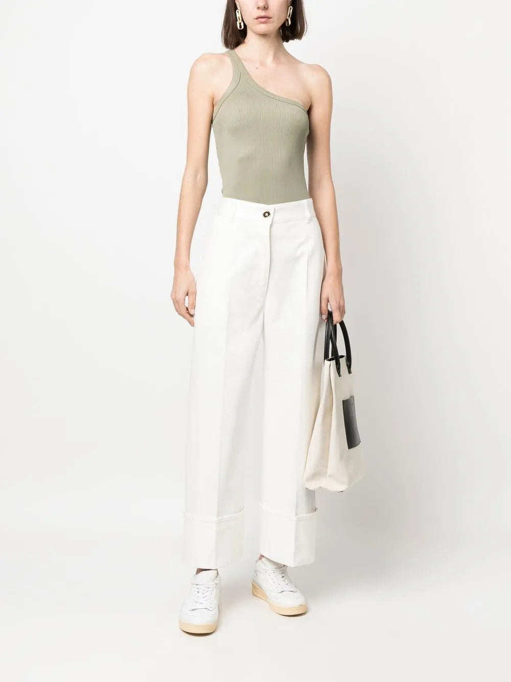 Cropped Straight-Leg Jeans