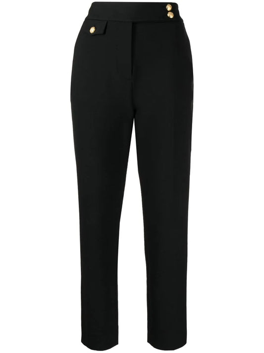Renzo Slim-Fit Cropped Trousers