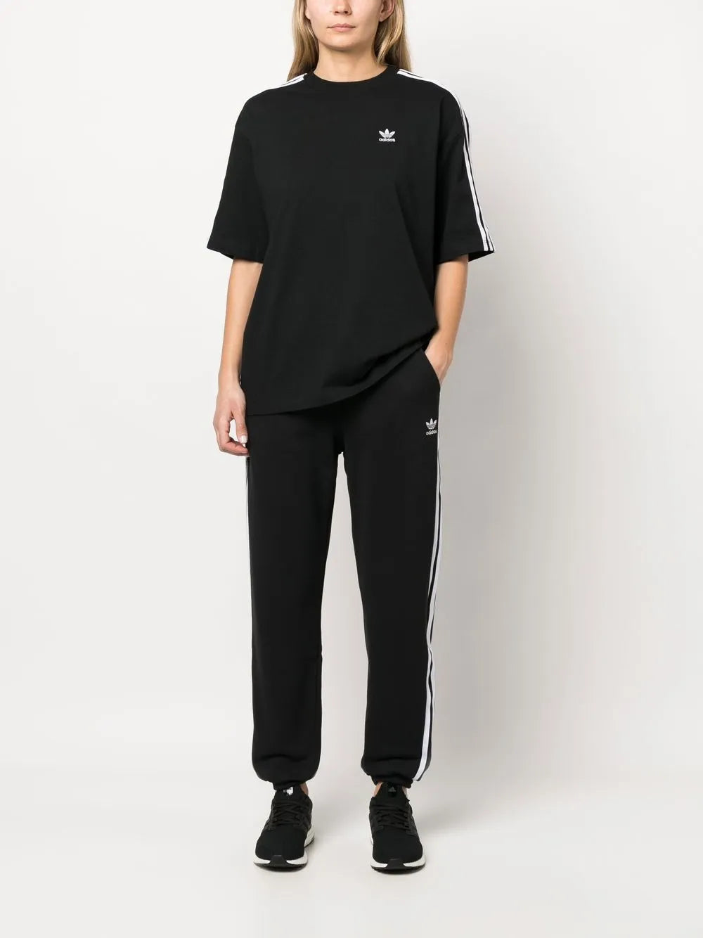 Embroidered-Logo Detail Track Pants