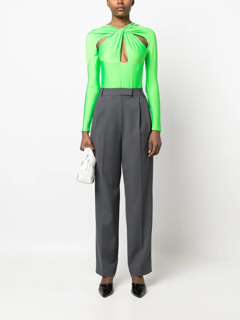 Twisted Cut-Out Bodysuit