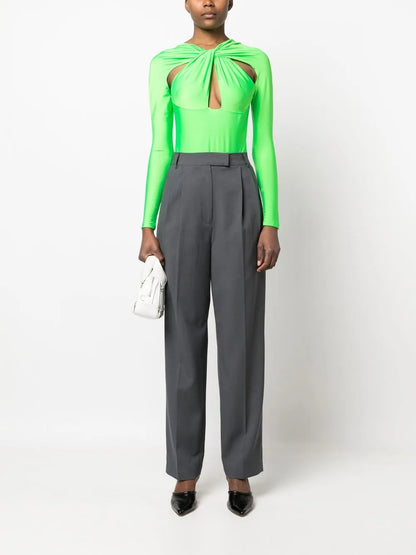Twisted Cut-Out Bodysuit