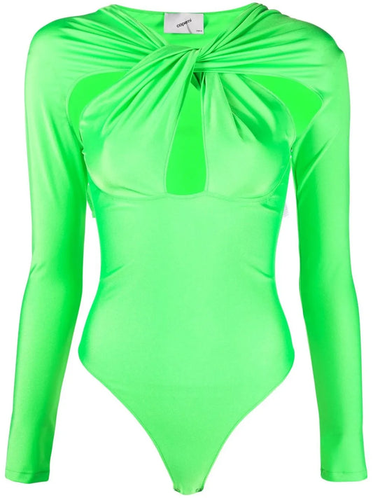 Twisted Cut-Out Bodysuit