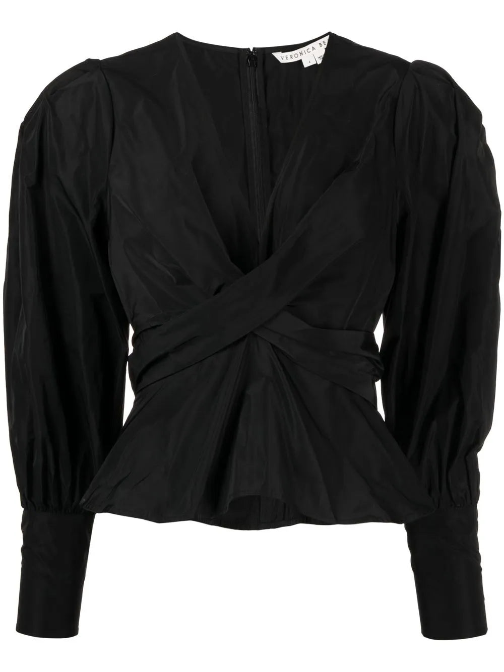 Twist Detail V-Neck Blouse