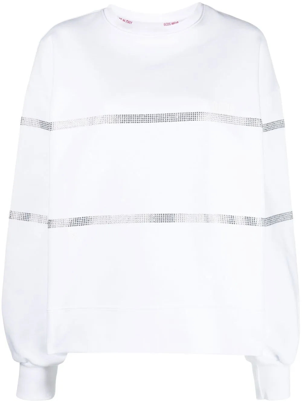Crystal-Embellished Cotton Sweatshirt