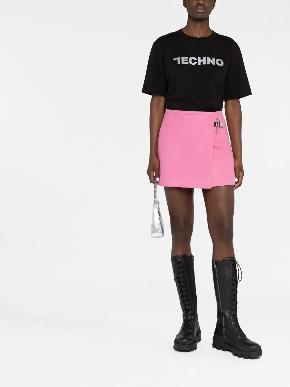 U-Lock High-Waist Skirt