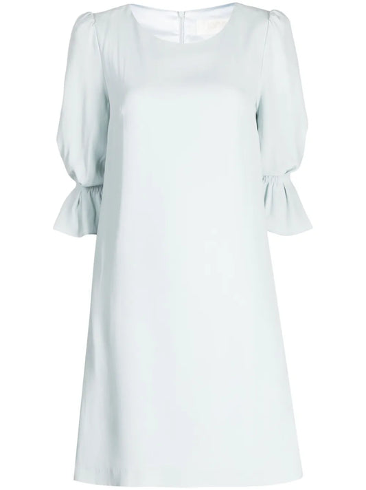Gem Ruched Sleeve Tunic Dress