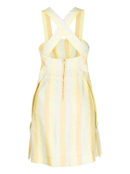 Striped Apron Dress