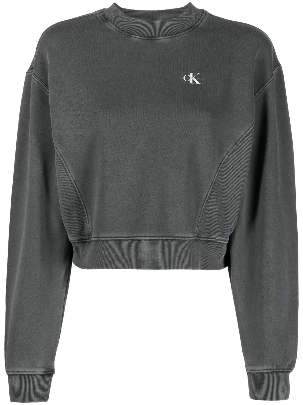 Logo-Print Washed Sweatshirt