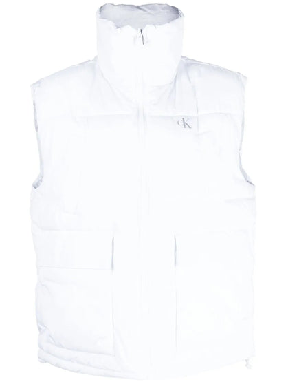 Logo-Print Padded Gilet