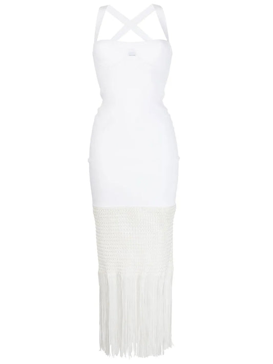 Diana Fringed Midi Dress