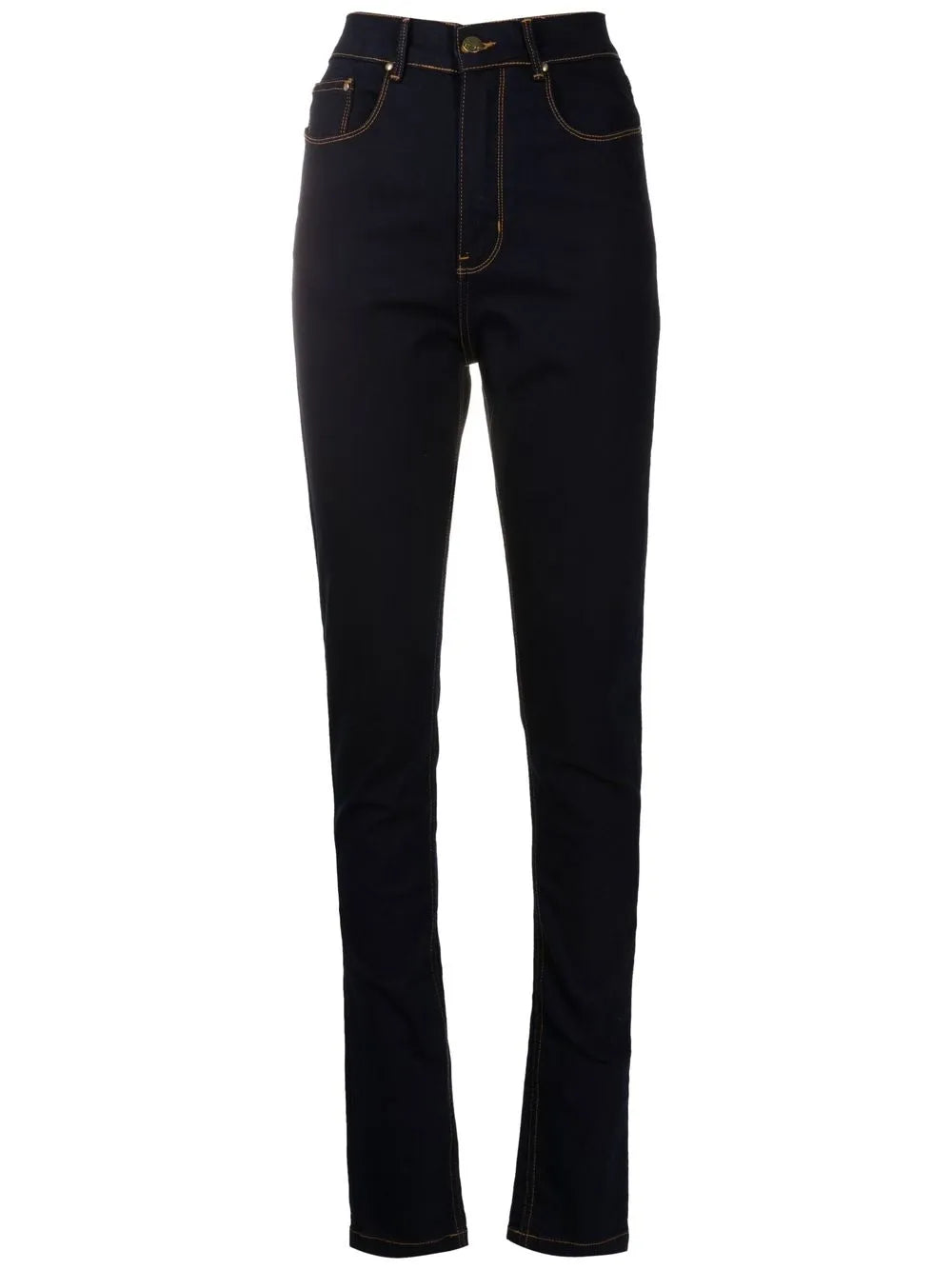 Logo-Patch Skinny Jeans