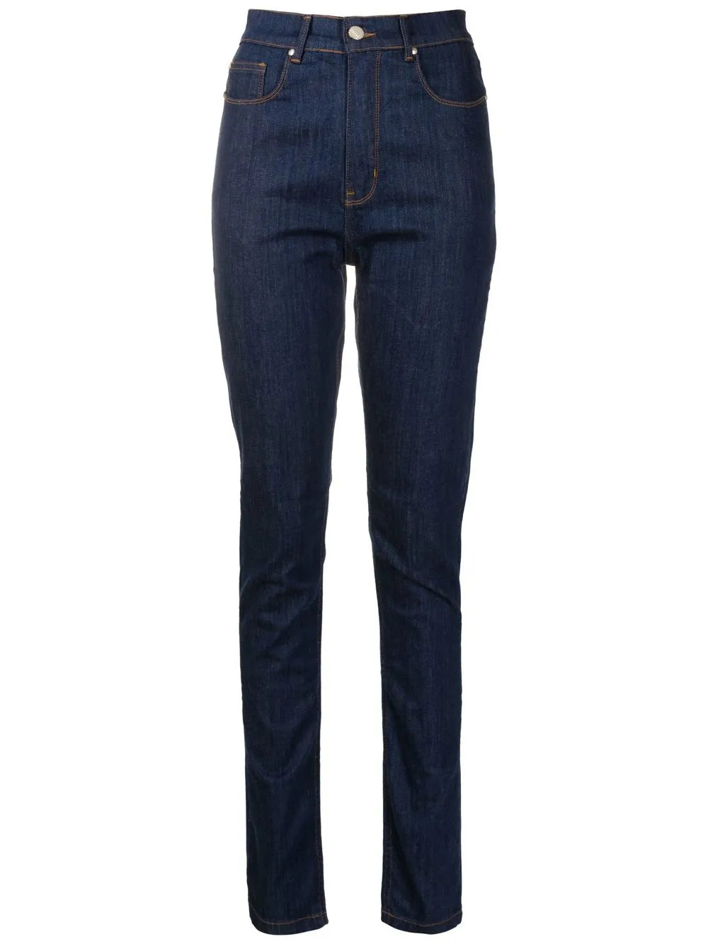 Logo-Patch Skinny Jeans