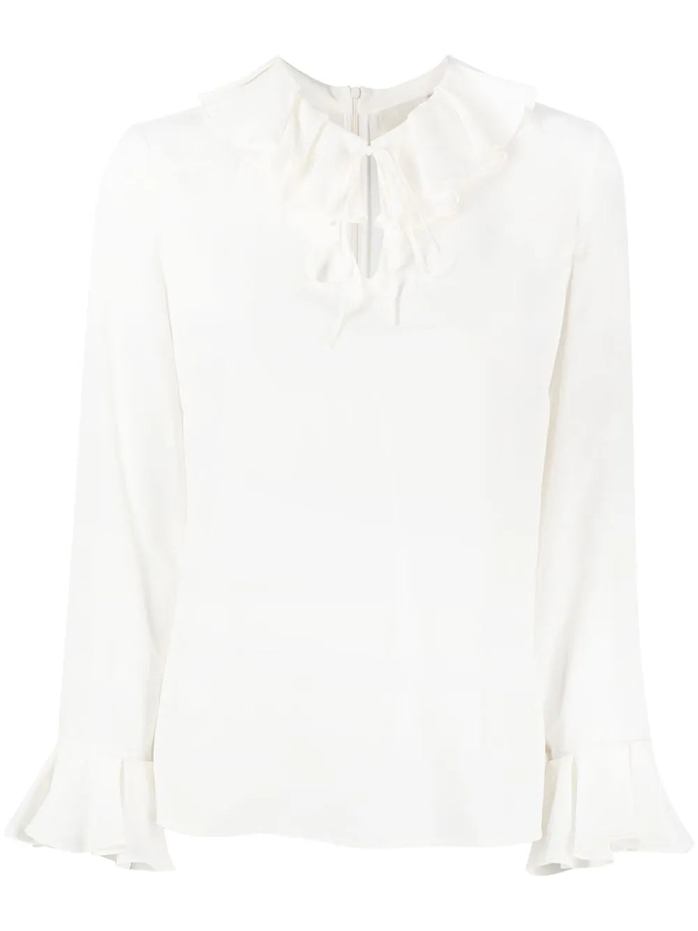 Nymph Ruffled-Collar Blouse