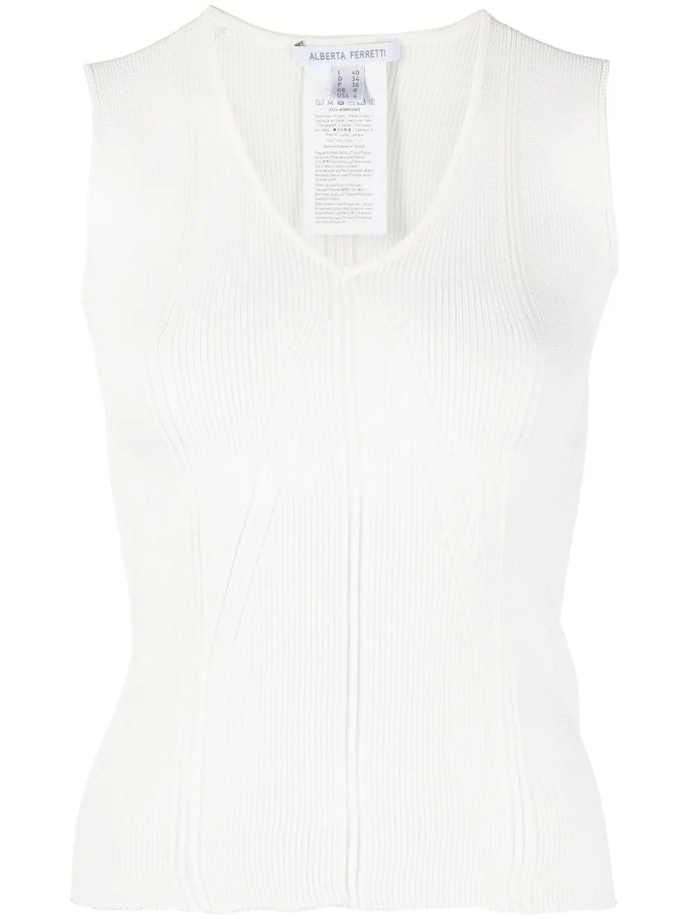 Ribbed Knitted Top
