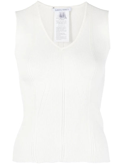 Ribbed Knitted Top