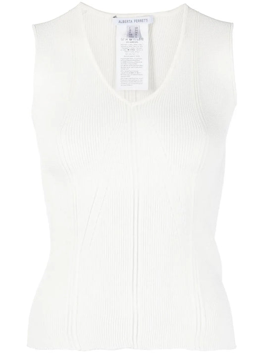 Ribbed Knitted Top