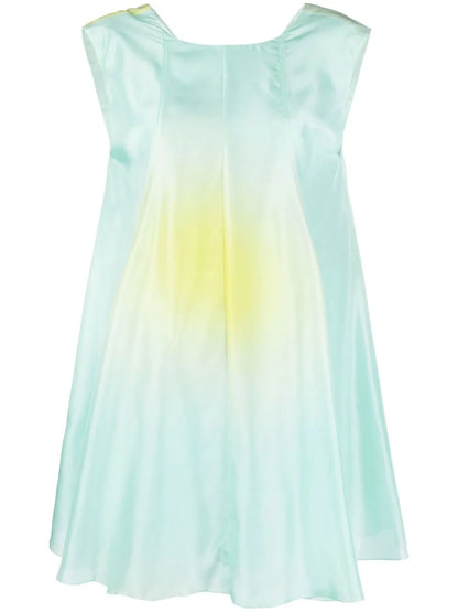 Gradient-Effect Sleeveless Dress