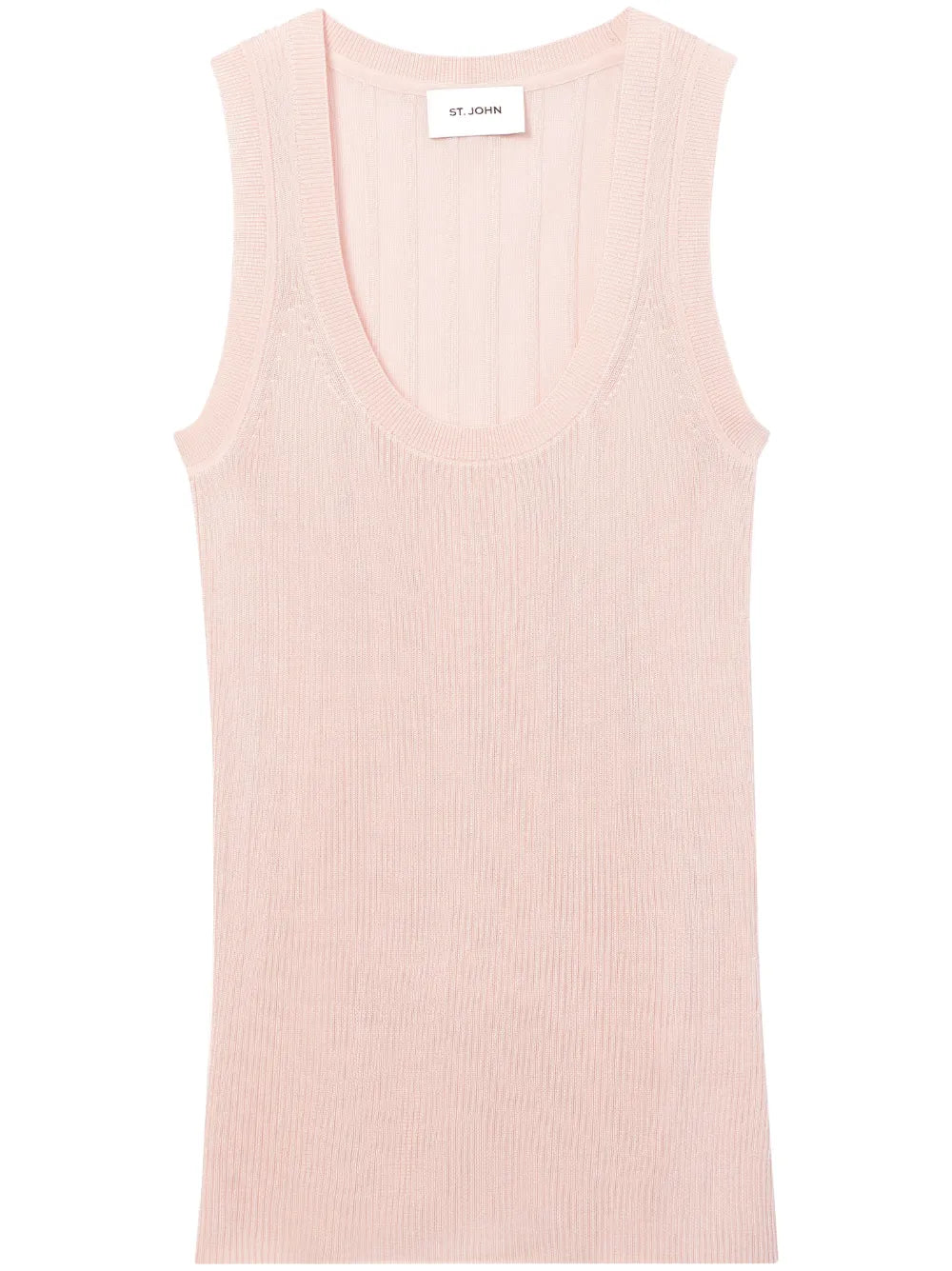 Scoop-Neck Knitted Top