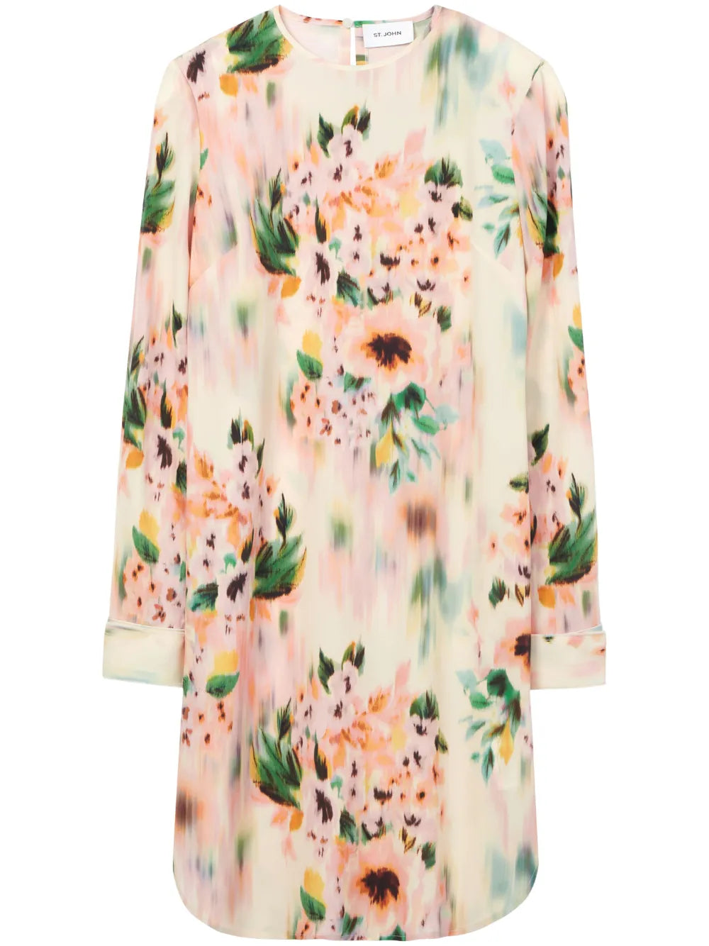 Floral-Print Mini Dress
