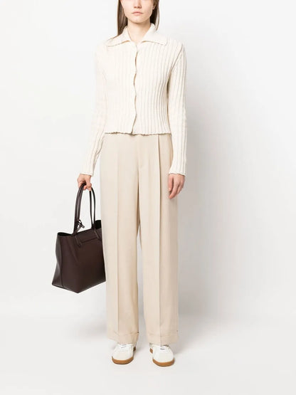 Melissa Wide-Leg Tailored Trousers