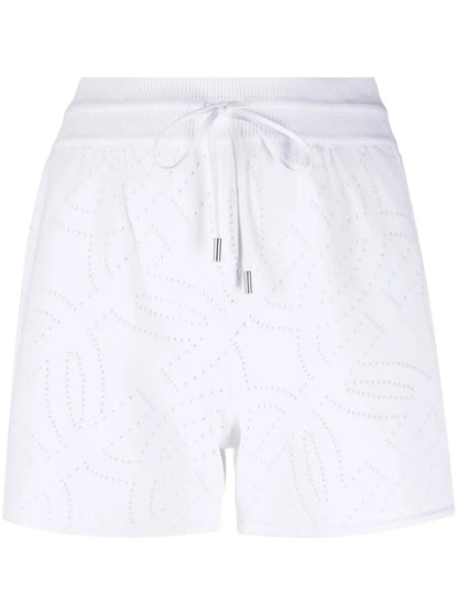 Gancio-Perforated Shorts