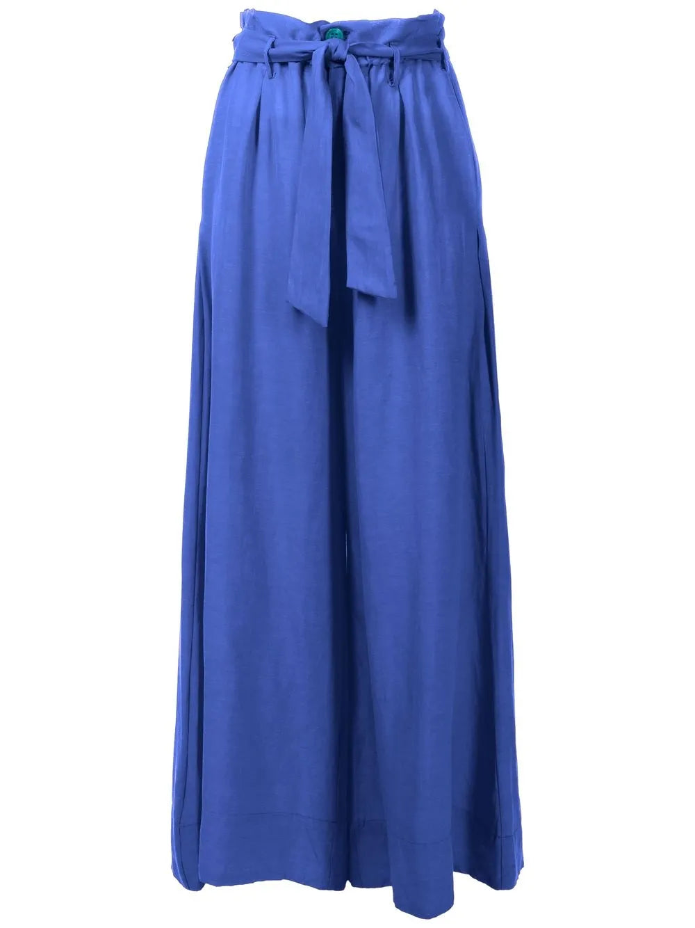 Paperbag-Waist Palazzo Trousers