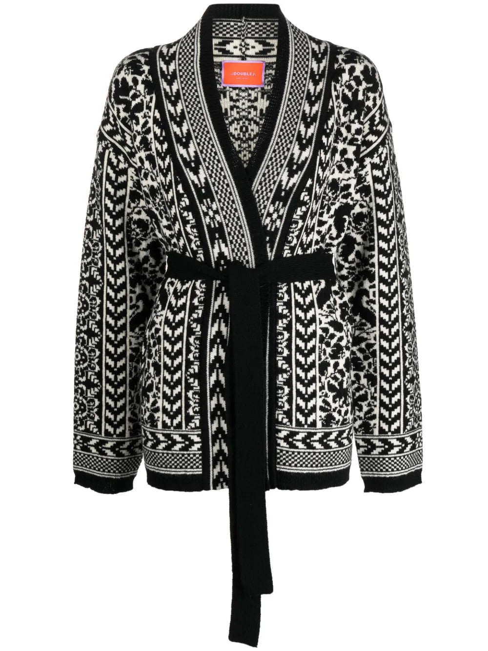 Belted Wool Cardigan