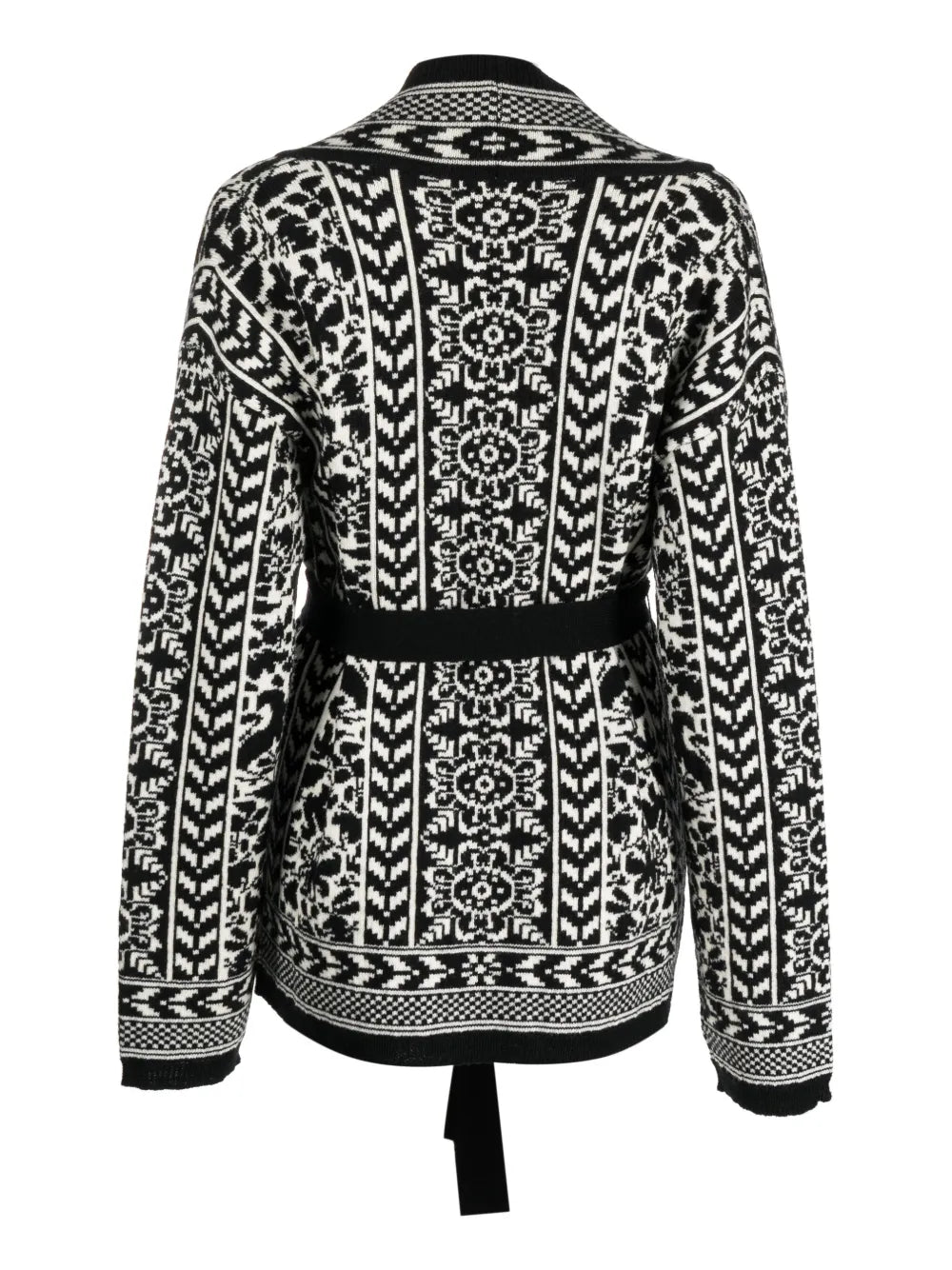 Belted Wool Cardigan