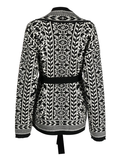 Belted Wool Cardigan