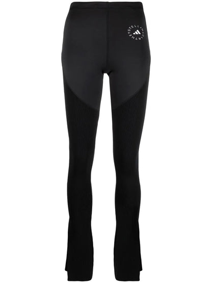 Logo-Print High-Waisted Leggings