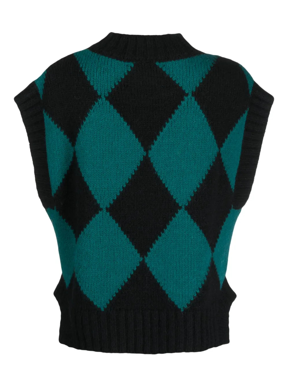 Argyle Knitted Vest