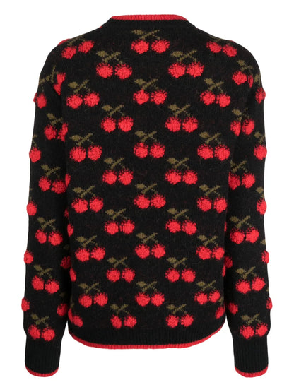 Cherry-Print Jumper
