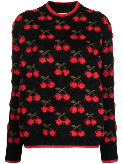 Cherry-Print Jumper