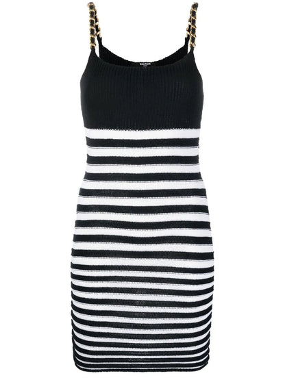 Sleeveless Knitted Dress