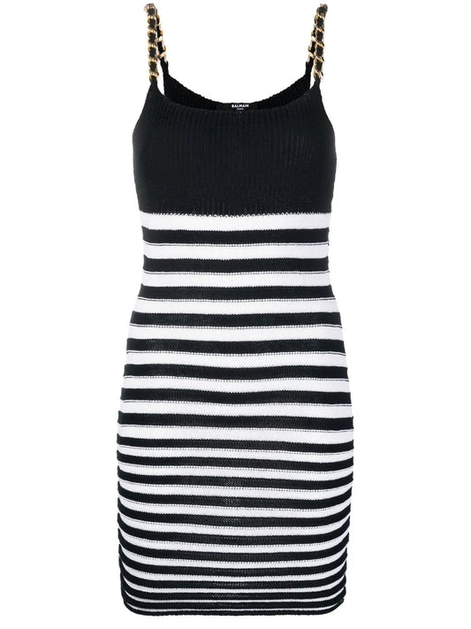 Sleeveless Knitted Dress