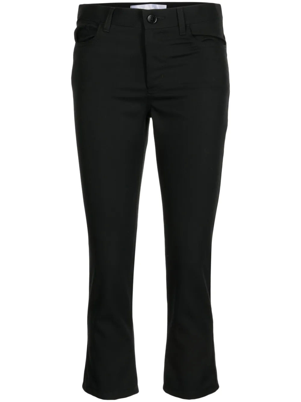 Cropped Wool Trousers