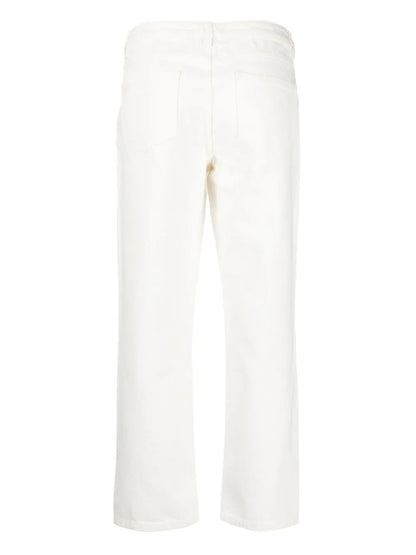 Mid-Rise Cropped Jeans