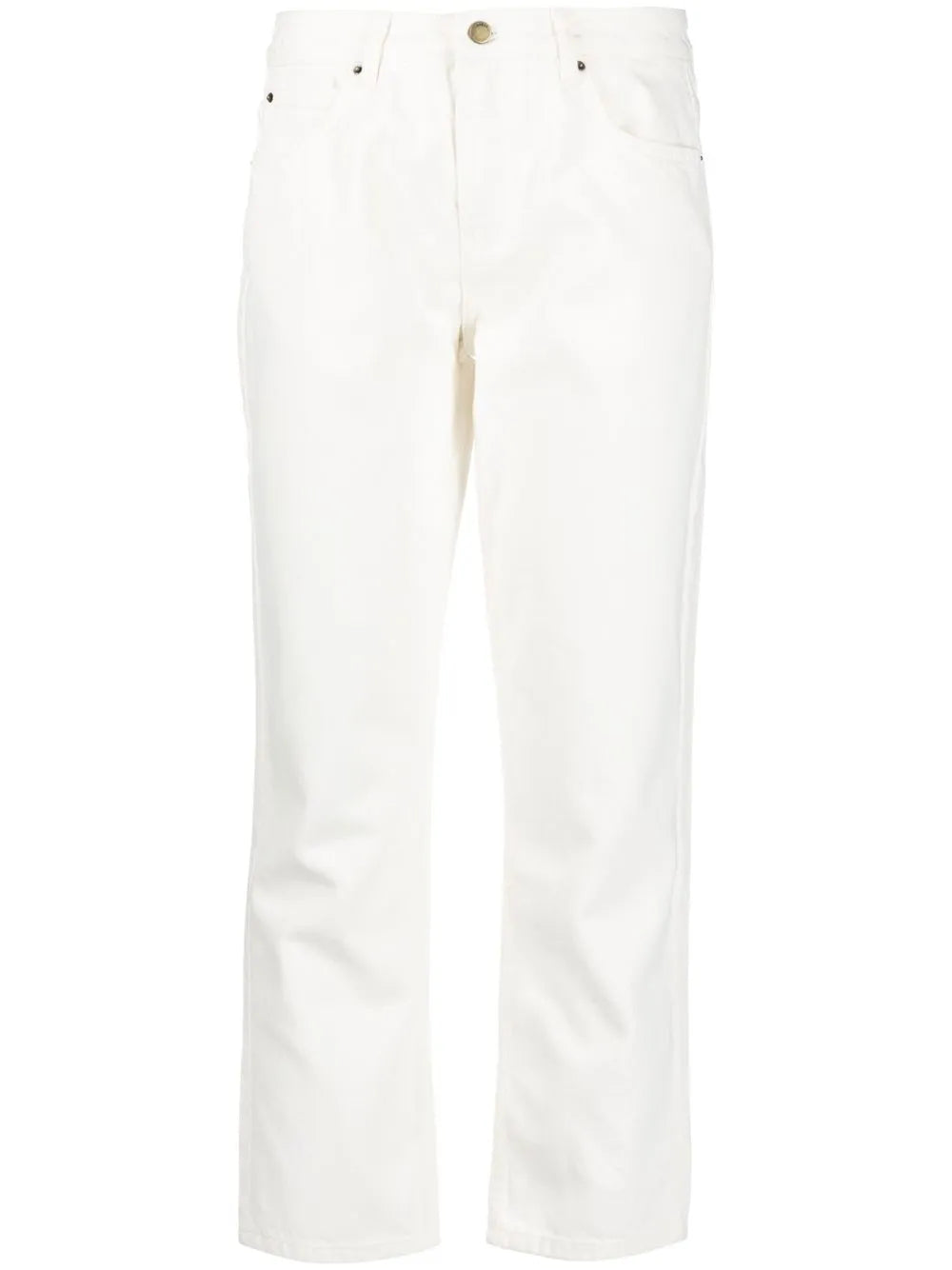 Mid-Rise Cropped Jeans