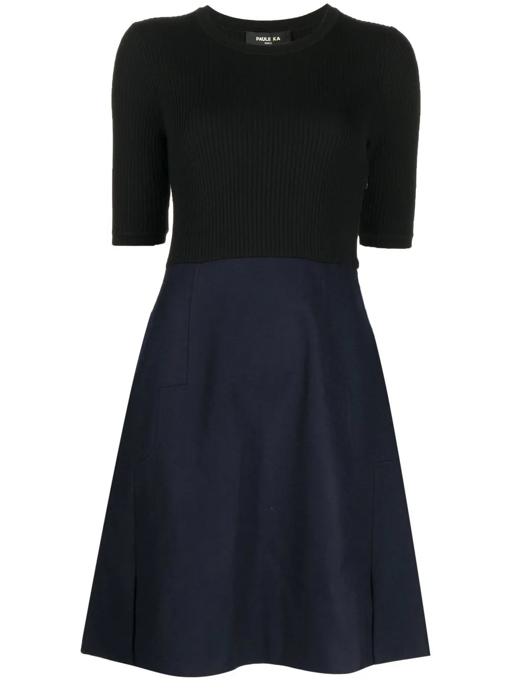 Laine Panelled Skater Dress