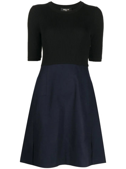 Laine Panelled Skater Dress