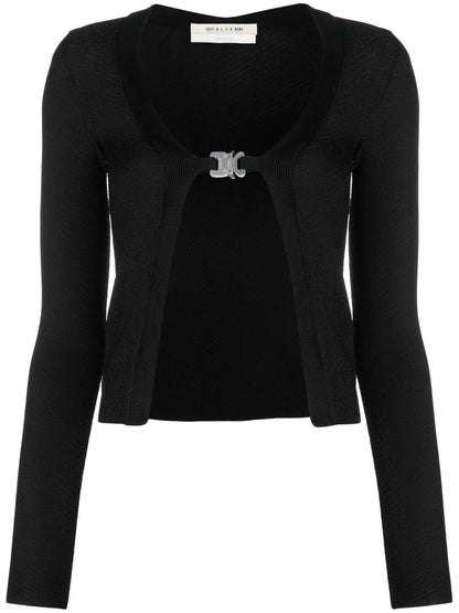 Ribbed-Knit Cardigan