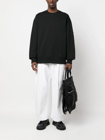 Logo Print Crew Neck Sweatshirt