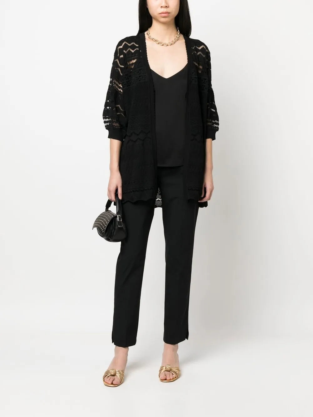 Logo-Plaque Detail Trousers